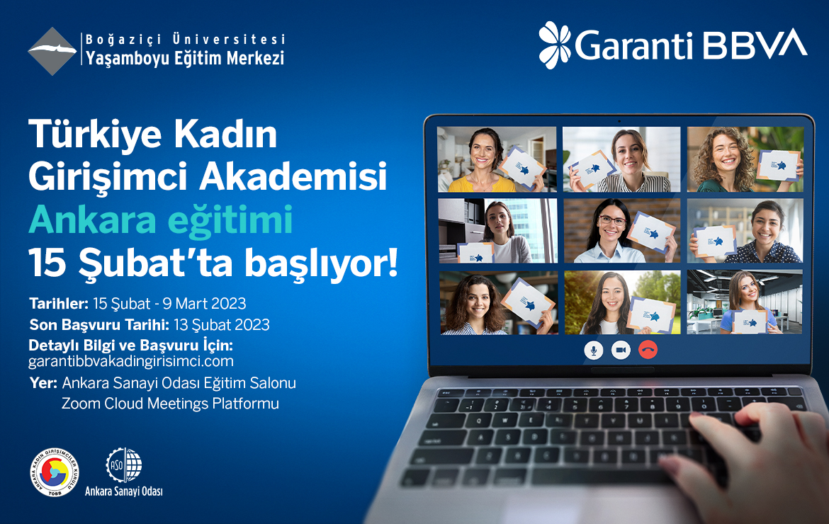 Türkiye Kadın Girişimci Akademisi Ankara’da başlıyor!