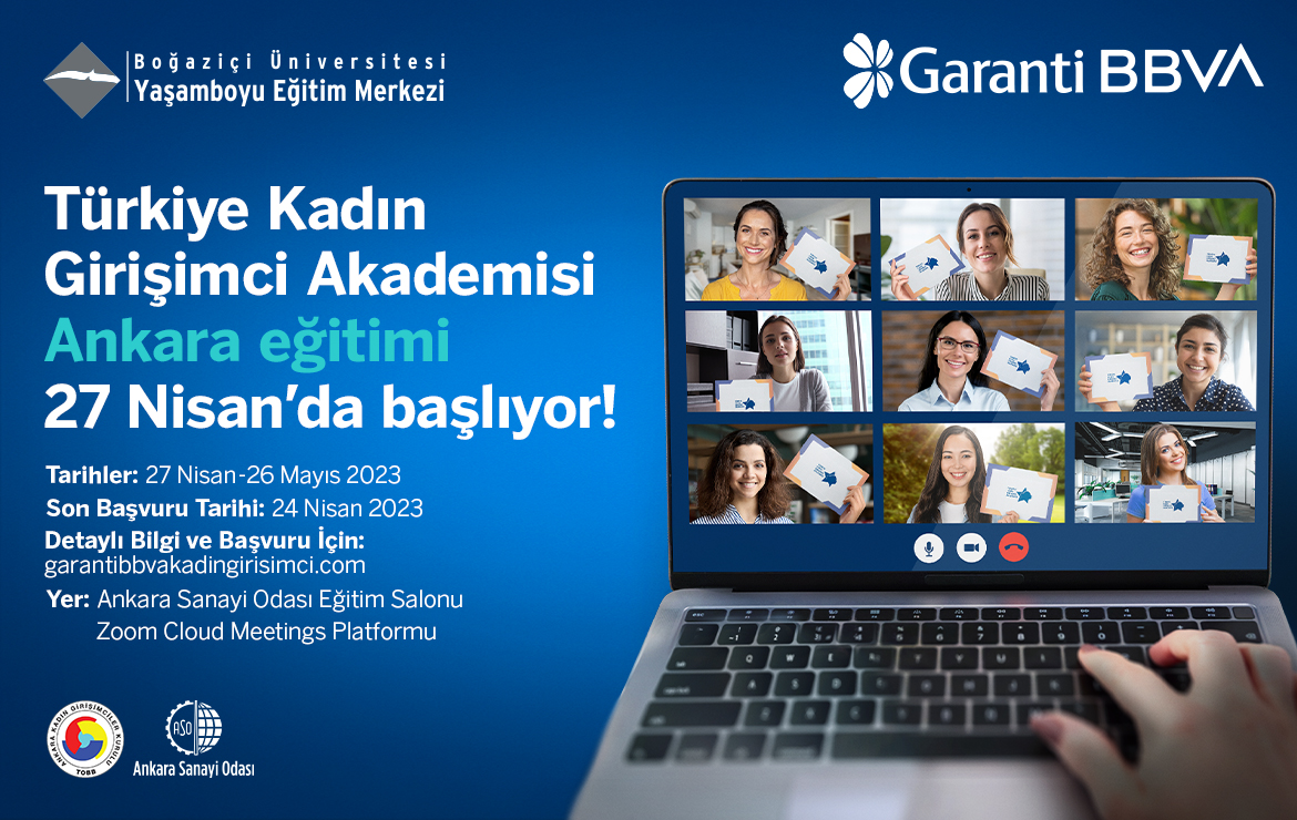 Türkiye Kadın Girişimci Akademisi Ankara’da başlıyor!